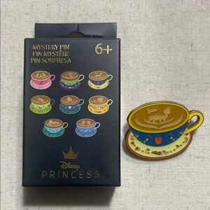 Loungefly Disney Princess Latte Art Blind Box Enamel Pin - BoxLunch Exclusive